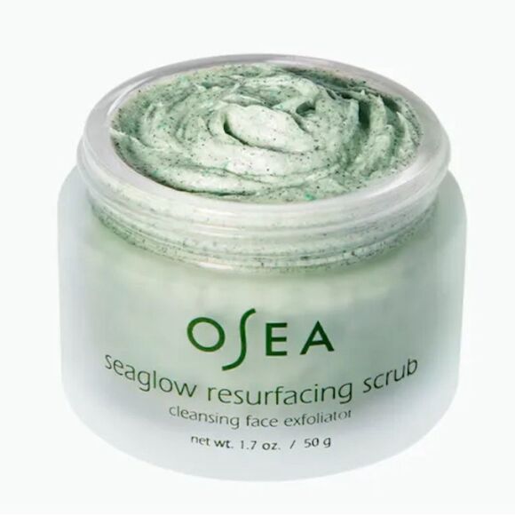 OSEA Seaglow Resurfacing Scrub cleansing face exfoliator brand new in box - Picture 1 of 3